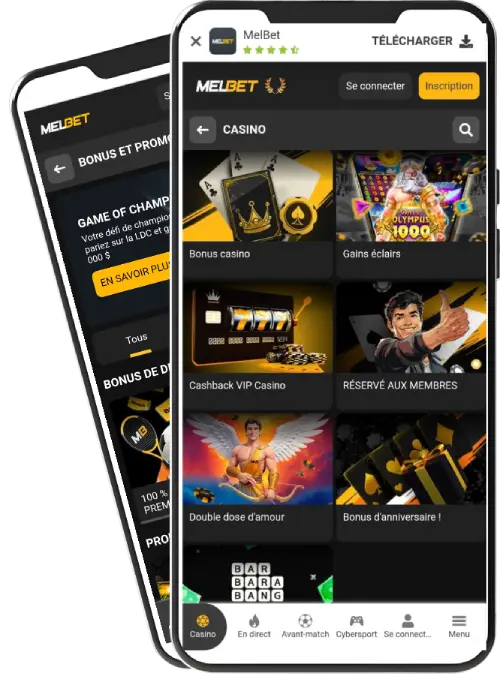 Avantages des codes promo sur Melbet