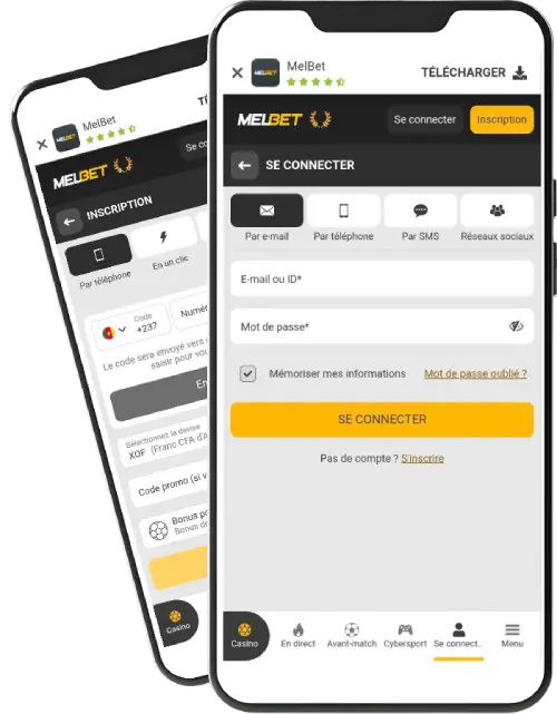 Se connecter sur Melbet